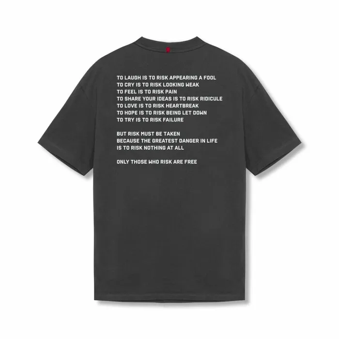 Men Short Sleeves ASRV Tech Essential Relaxed Tee Space Grey 034asrv 8034