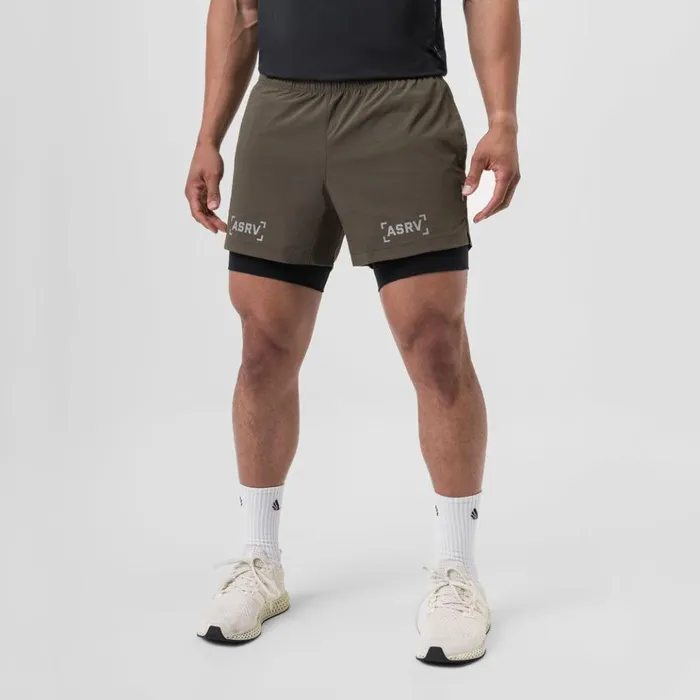 Men Shorts ASRV Ripstop 5034 Liner Short Deep Taupe