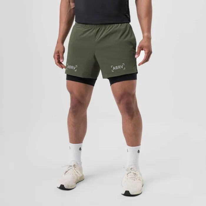 Men Shorts ASRV Ripstop 5034 Liner Short Olive