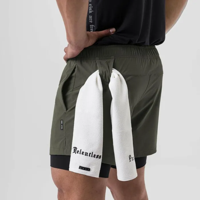 Men Shorts ASRV Ripstop 5034 Liner Short Olive