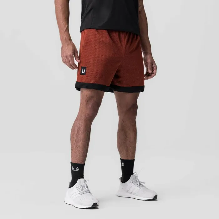 Men Shorts ASRV SilverPlus Mesh Reversible Short Brickblack