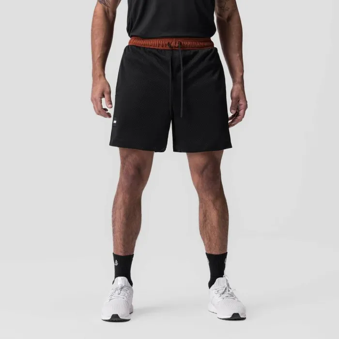 Men Shorts ASRV SilverPlus Mesh Reversible Short Brickblack