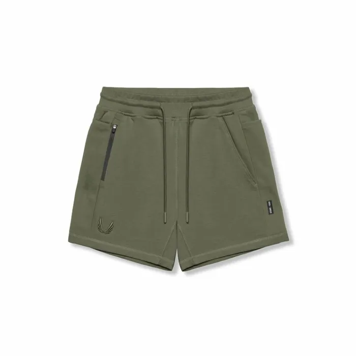 Men Shorts ASRV TechTerry Sidelock Sweat Short Olive