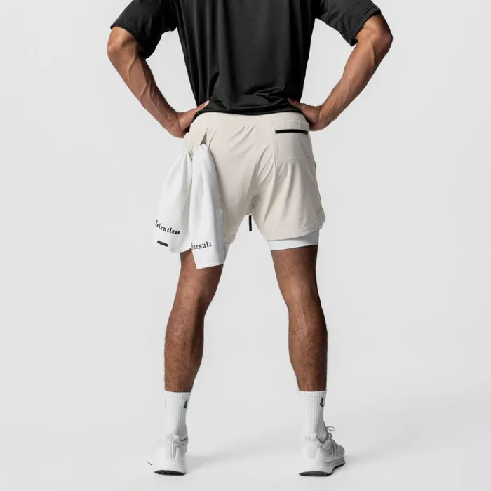 Men Shorts ASRV TETRALITE 5034 Liner Short Sand Smokewhite