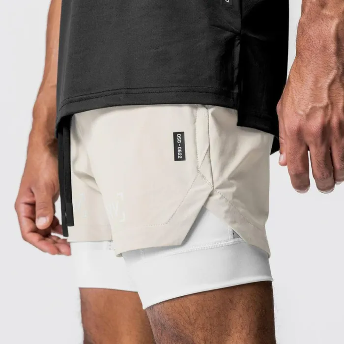 Men Shorts ASRV TETRALITE 5034 Liner Short Sand Smokewhite