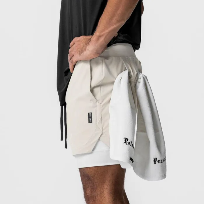 Men Shorts ASRV TETRALITE 5034 Liner Short Sand Smokewhite