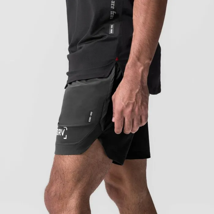 Men Shorts ASRV TetraLite 7034 Linerless Short Black 034bracket034