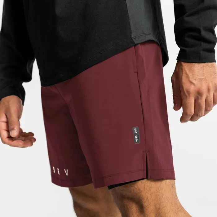 Men Shorts ASRV Ultralight 7034 Liner Short Crimson Red