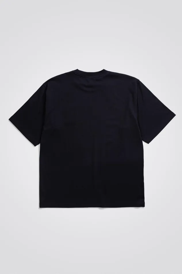 Men Simon Loose N Logo TShirt Dark Navy Norse Projects TShirts