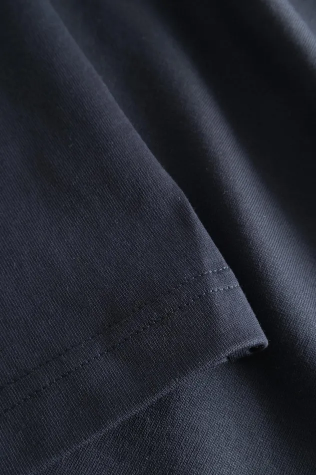 Men Simon Loose Organic Logo TShirt Dark Navy Norse Projects TShirts