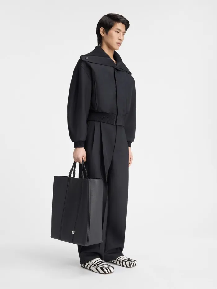 Men The Bordo Bomber Jacket Black JACQUEMUS Coats and Jackets Men The Bordo Bomber Jacket Black JACQUEMUS Coats and Jackets