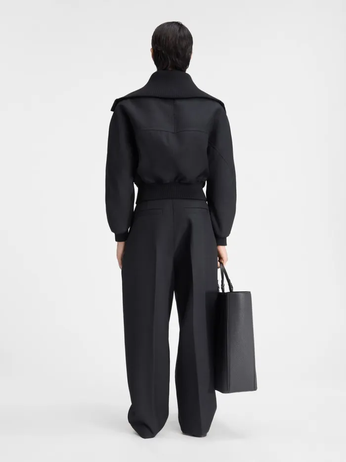 Men The Bordo Bomber Jacket Black JACQUEMUS Coats and Jackets Men The Bordo Bomber Jacket Black JACQUEMUS Coats and Jackets