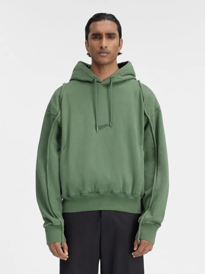 Men The Camargue Sweatshirt Dark Green JACQUEMUS Sweatshirts and Joggings