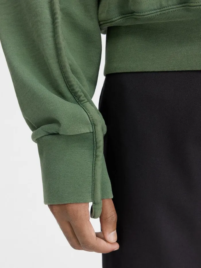 Men The Camargue Sweatshirt Dark Green JACQUEMUS Sweatshirts and Joggings Men The Camargue Sweatshirt Dark Green JACQUEMUS Sweatshirts and Joggings