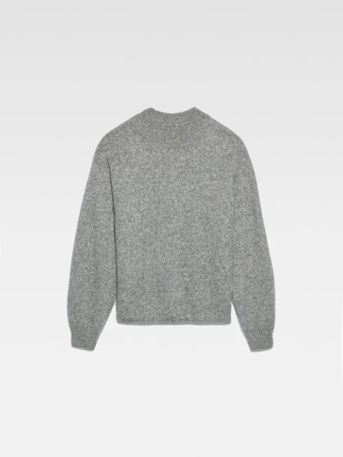 Men The Jacquemus Sweater Grey JACQUEMUS Knits Men The Jacquemus Sweater Grey JACQUEMUS Knits