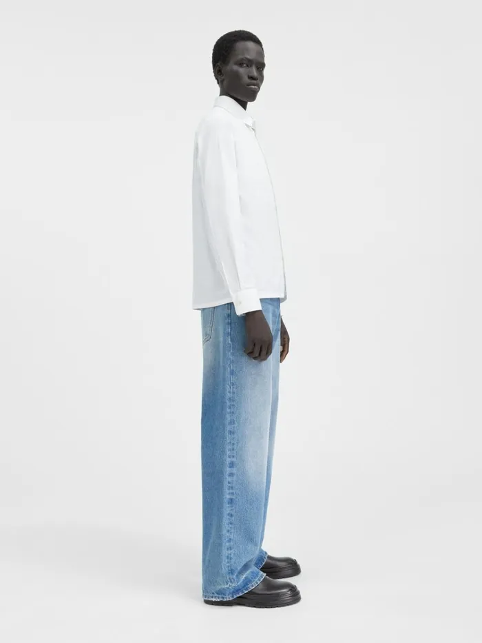 Men The Suit Shirt White JACQUEMUS Shirts Men The Suit Shirt White JACQUEMUS Shirts