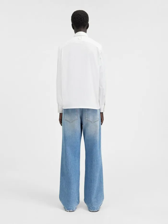Men The Suit Shirt White JACQUEMUS Shirts Men The Suit Shirt White JACQUEMUS Shirts