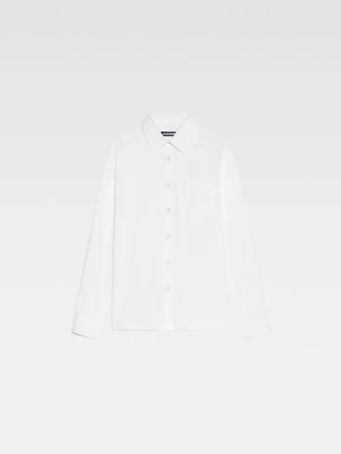 Men The Suit Shirt White JACQUEMUS Shirts Men The Suit Shirt White JACQUEMUS Shirts