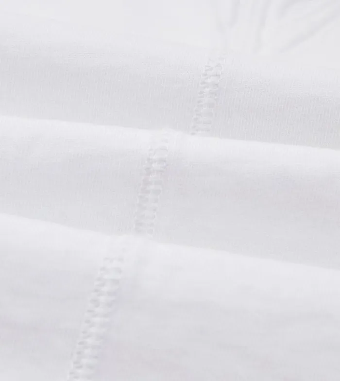 Men White Cotton LongSleeve Hiking TShirt Drake039s TShirts