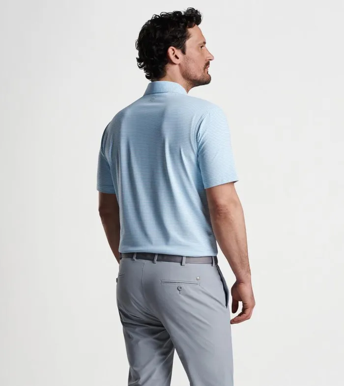 Mens Ambrose Performance Jersey Polo White Peter Millar Polos Mens Ambrose Performance Jersey Polo White Peter Millar Polos