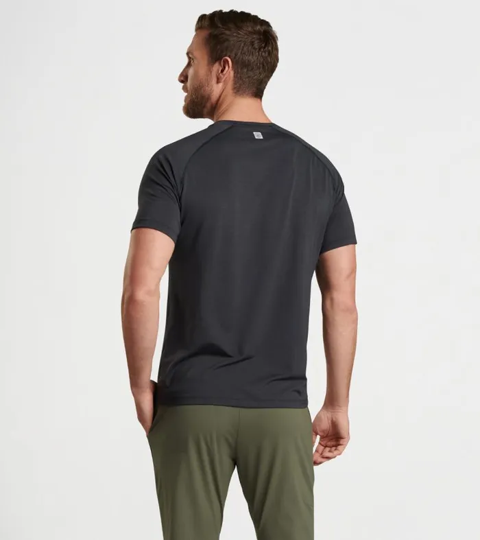 Mens Aurora Performance TShirt Black Peter Millar TShirts Mens Aurora Performance TShirt Black Peter Millar TShirts