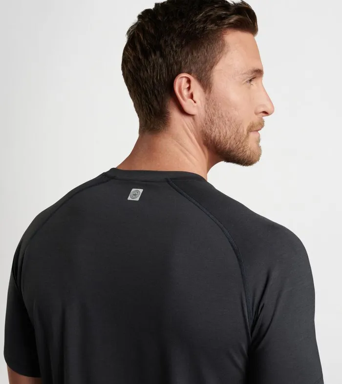 Mens Aurora Performance TShirt Black Peter Millar TShirts Mens Aurora Performance TShirt Black Peter Millar TShirts