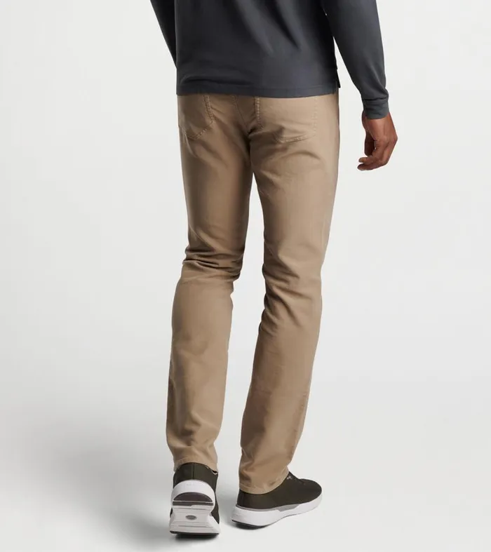 Mens Coastline FivePocket Pant Khaki Peter Millar Pants Mens Coastline FivePocket Pant Khaki Peter Millar Pants