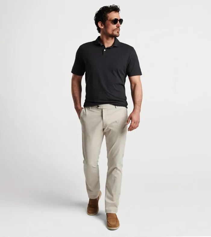 Mens Concorde GarmentDyed FlatFront Trouser Stone Peter Millar Pants Mens Concorde GarmentDyed FlatFront Trouser Stone Peter Millar Pants