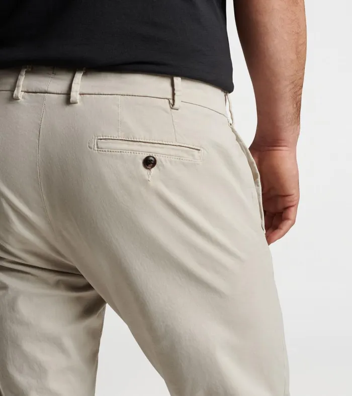 Mens Concorde GarmentDyed FlatFront Trouser Stone Peter Millar Pants Mens Concorde GarmentDyed FlatFront Trouser Stone Peter Millar Pants