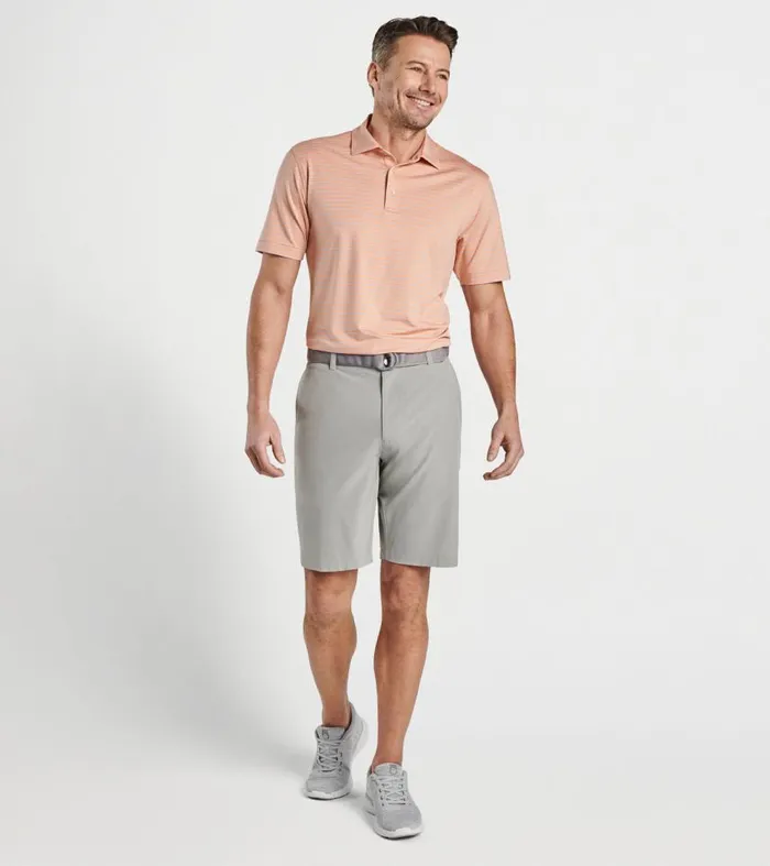 Mens Drum Performance Jersey Polo Sea Star Peter Millar Polos Mens Drum Performance Jersey Polo Sea Star Peter Millar Polos