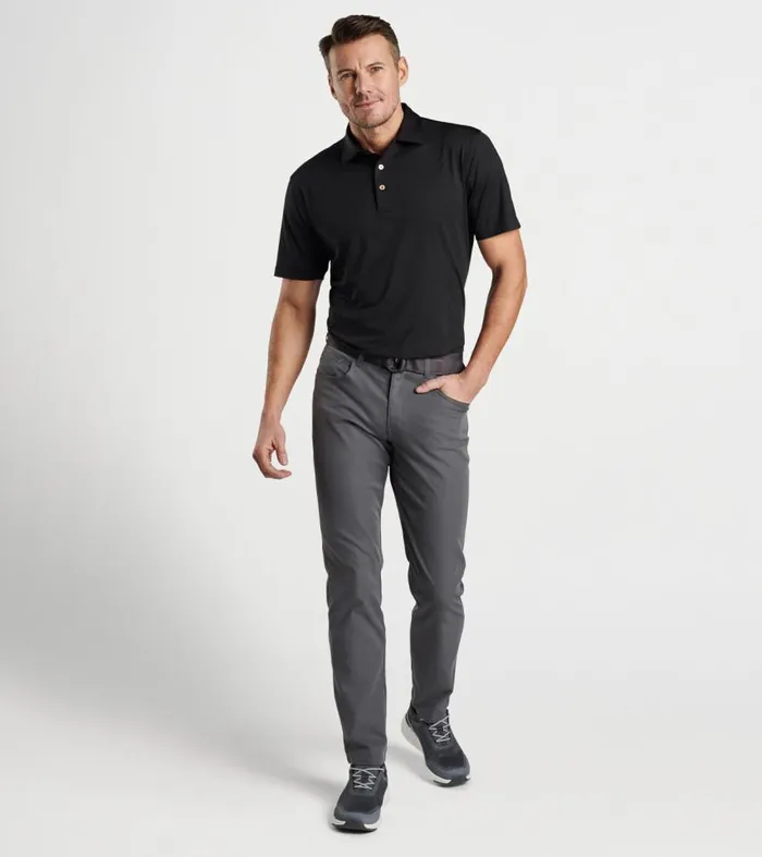 Mens Eb66 Performance FivePocket Pant Iron Peter Millar Pants Mens Eb66 Performance FivePocket Pant Iron Peter Millar Pants