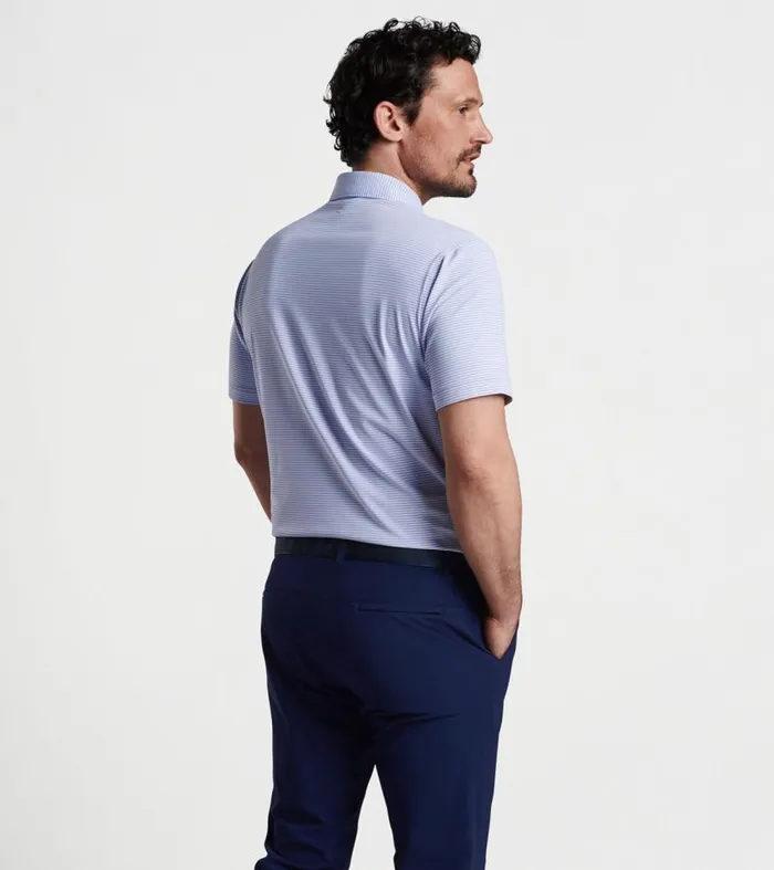 Mens Ezra Performance Jersey Polo Violet Mist Peter Millar Polos Mens Ezra Performance Jersey Polo Violet Mist Peter Millar Polos