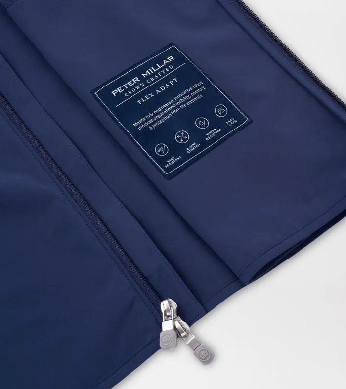 Mens Flex Adapt FullZip Vest Navy Peter Millar Vests Mens Flex Adapt FullZip Vest Navy Peter Millar Vests