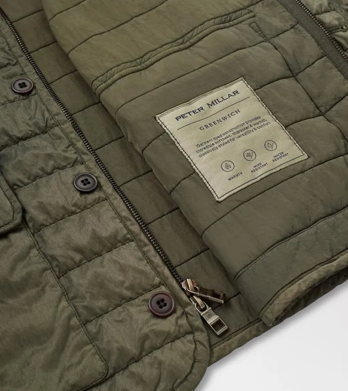 Mens Greenwich GarmentDyed Bomber Juniper Peter Millar Jackets and Coats Mens Greenwich GarmentDyed Bomber Juniper Peter Millar Jackets and Coats