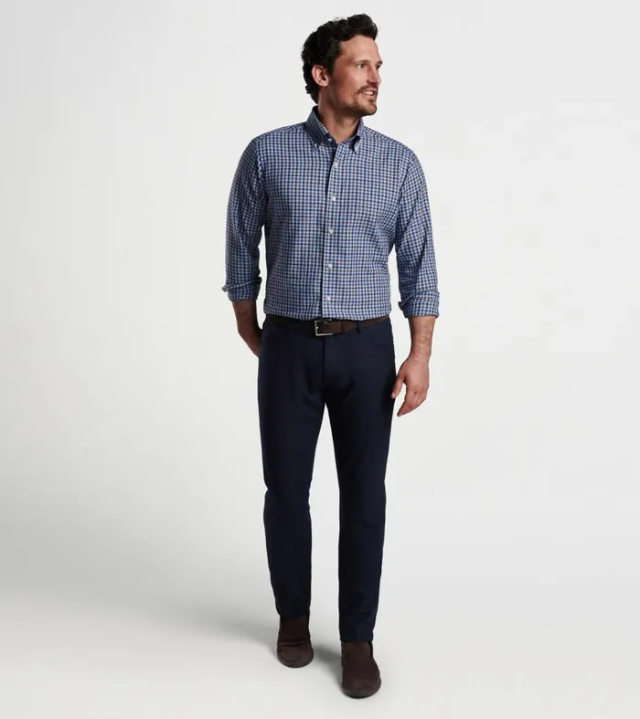 Mens Jean Winter Soft Twill Sport Shirt Blue Frost Peter Millar Sport Shirts Mens Jean Winter Soft Twill Sport Shirt Blue Frost Peter Millar Sport Shirts