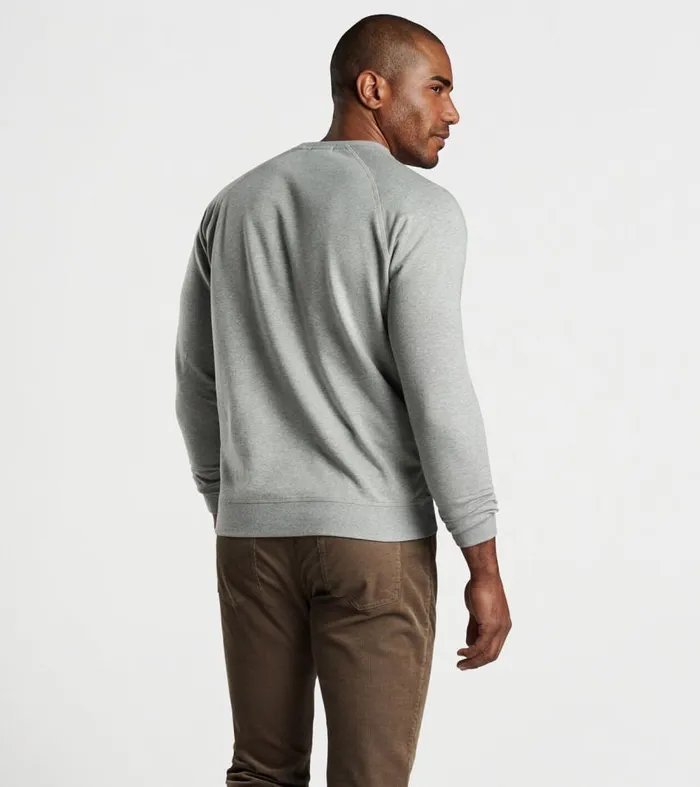 Mens Lava Wash Garment Dyed Crew British Grey Peter Millar Pullovers and Hoodies Mens Lava Wash Garment Dyed Crew British Grey Peter Millar Pullovers and Hoodies