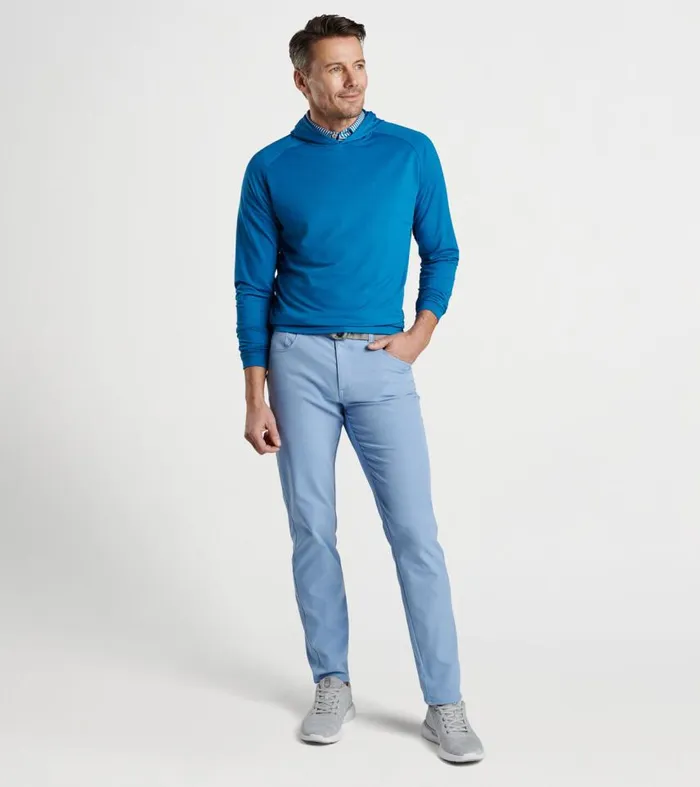 Mens Pine Performance Hoodie Jewel Blue Peter Millar Pullovers and Hoodies Mens Pine Performance Hoodie Jewel Blue Peter Millar Pullovers and Hoodies