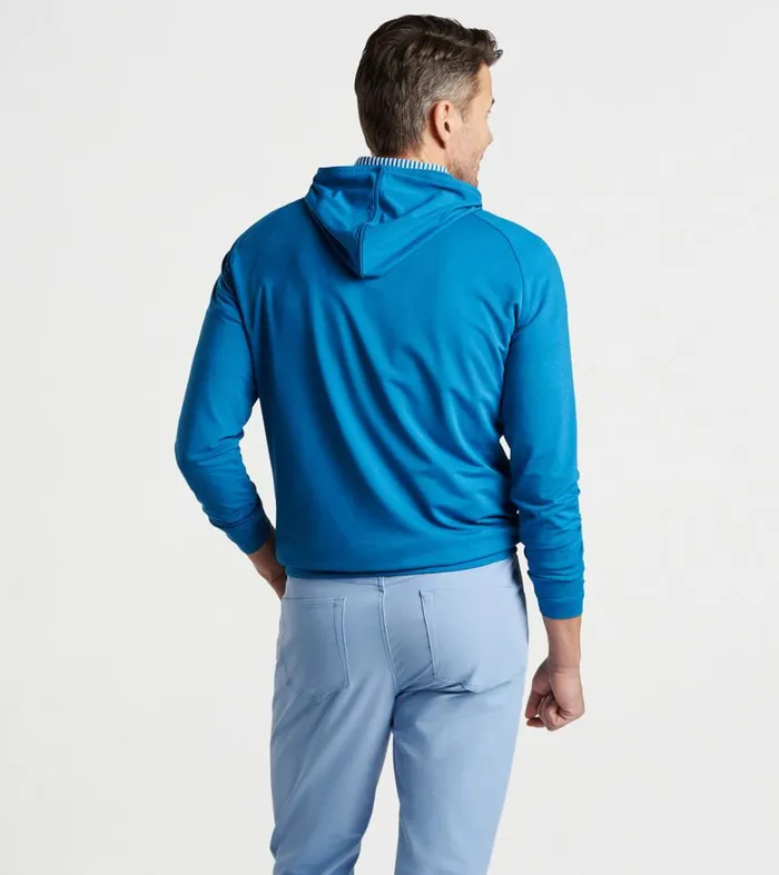 Mens Pine Performance Hoodie Jewel Blue Peter Millar Pullovers and Hoodies Mens Pine Performance Hoodie Jewel Blue Peter Millar Pullovers and Hoodies