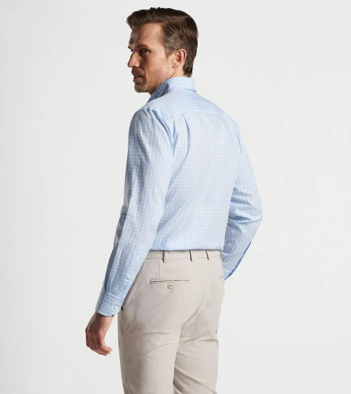 Mens Seawell Cotton Sport Shirt Turquoise Peter Millar Sport Shirts Mens Seawell Cotton Sport Shirt Turquoise Peter Millar Sport Shirts