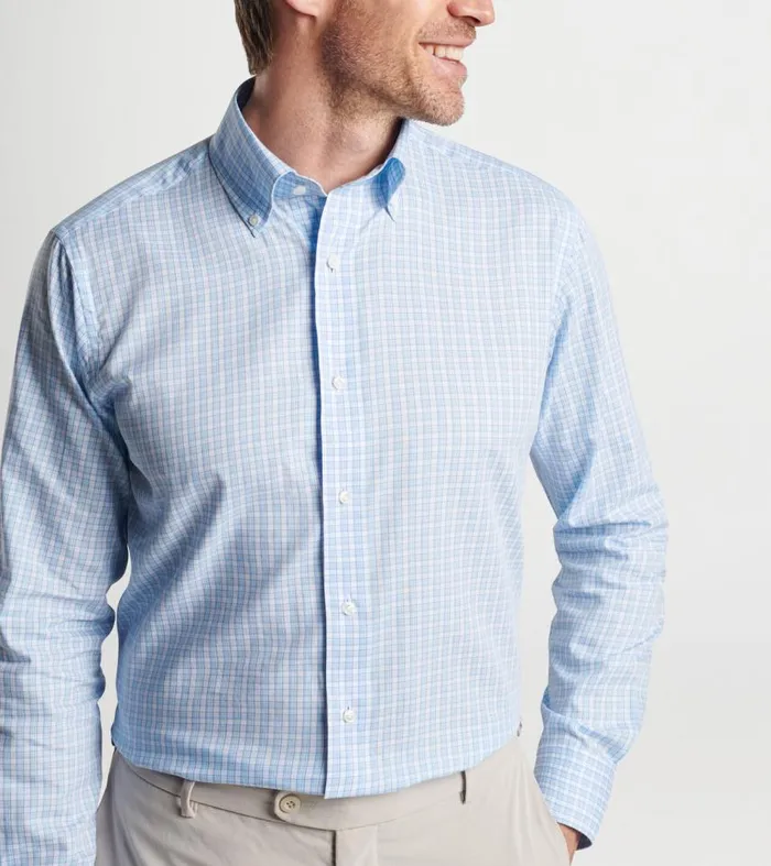 Mens Seawell Cotton Sport Shirt Turquoise Peter Millar Sport Shirts Mens Seawell Cotton Sport Shirt Turquoise Peter Millar Sport Shirts