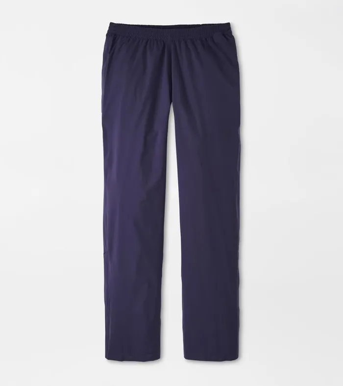 Mens Shield PullOn Rain Pant Navy Peter Millar Pants