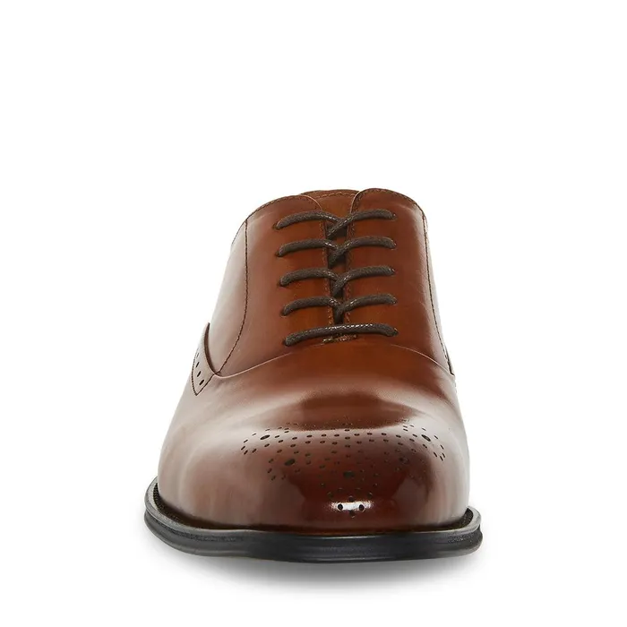 Mens Steve Madden Dress Zate Tan Leather Mens Steve Madden Dress Zate Tan Leather