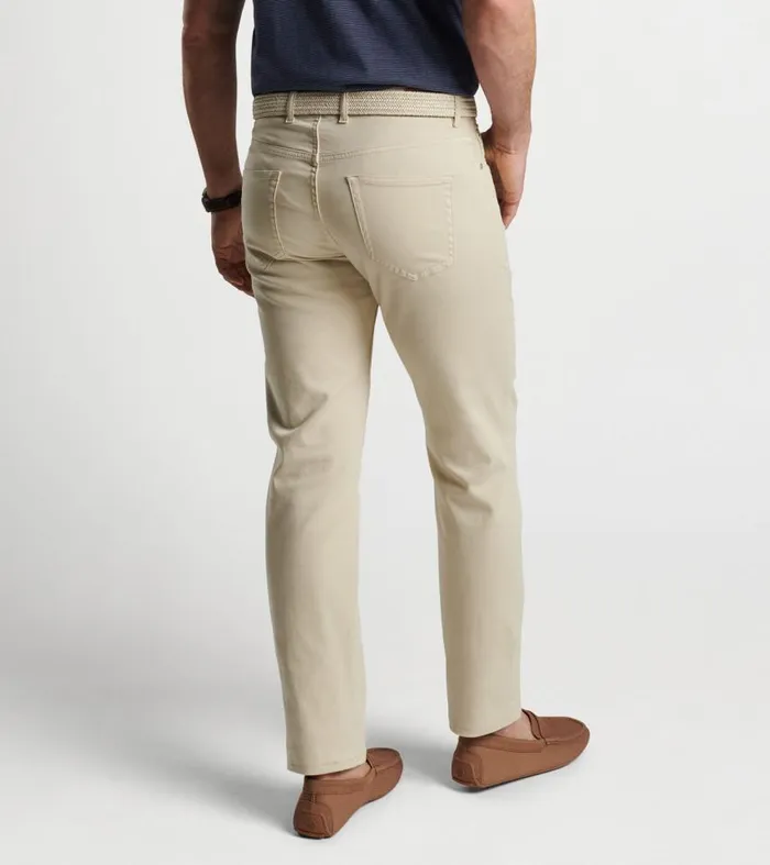 Mens Ultimate Sateen FivePocket Pant Sand Peter Millar Pants Mens Ultimate Sateen FivePocket Pant Sand Peter Millar Pants