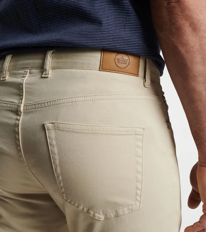 Mens Ultimate Sateen FivePocket Pant Sand Peter Millar Pants Mens Ultimate Sateen FivePocket Pant Sand Peter Millar Pants