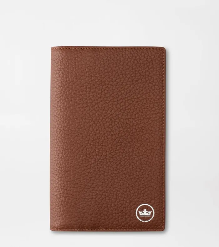 Mens X Serapian Scorecard Holder Cognac Peter Millar Cologne and Small Accessories