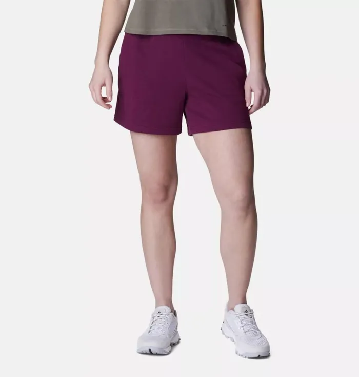 Mineral Ridge Pull On Shorts Marionberry Womens Columbia Sportswear Shorts and Skorts