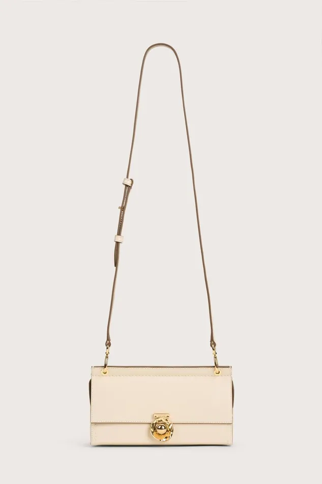 Mini Bags Women Cult Gaia SCARLETT CROSSBODY BAG 8211 OFF WHITE