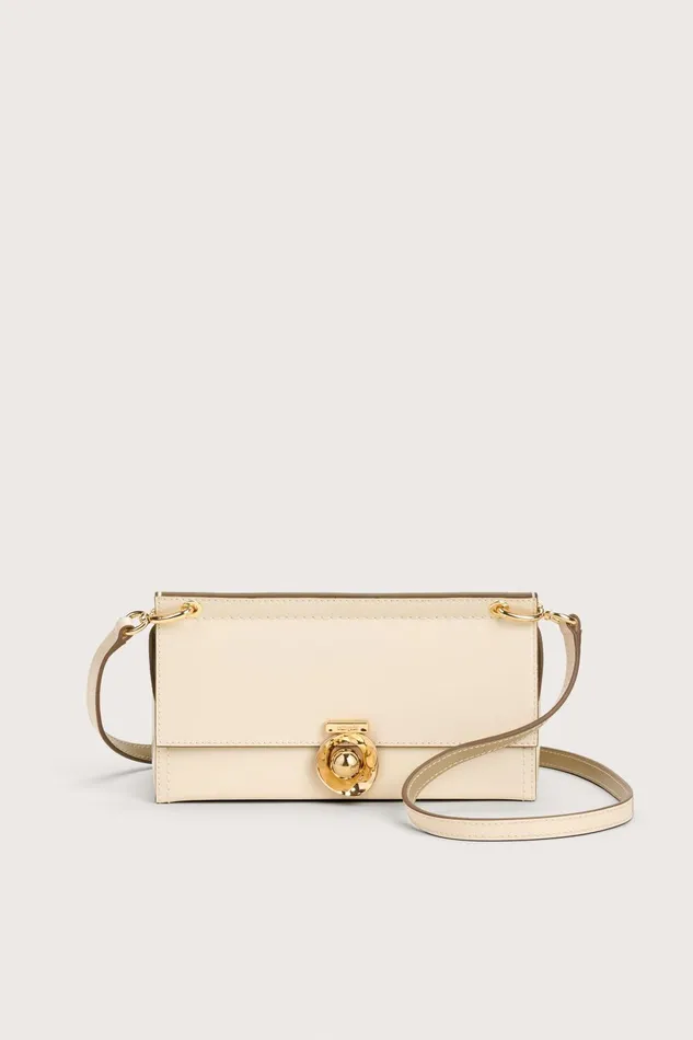 Mini Bags Women Cult Gaia SCARLETT CROSSBODY BAG 8211 OFF WHITE Mini Bags Women Cult Gaia SCARLETT CROSSBODY BAG 8211 OFF WHITE