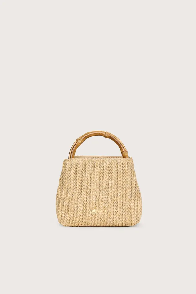 Mini Bags Women Cult Gaia SOLENE MINI CROSSBODY BAG 8211 NATURAL