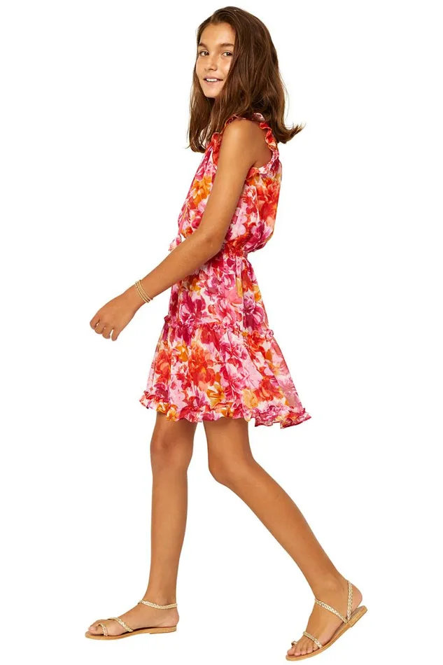 Misa Elle Women MISA Los Angeles SOPHIE DRESS Flora Burst